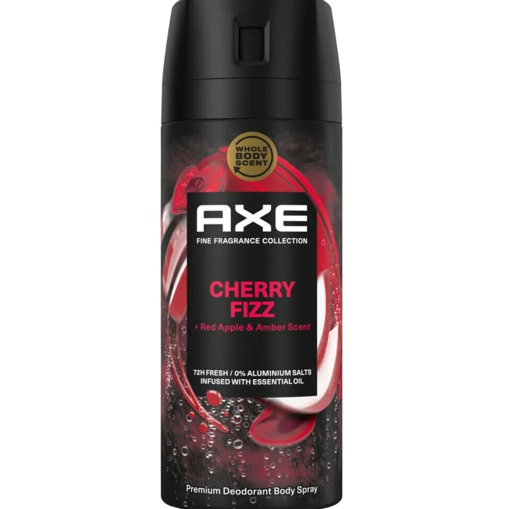 Axe Fine Fragrance Deospray>Cherry Fizz Deodorant Bodyspray