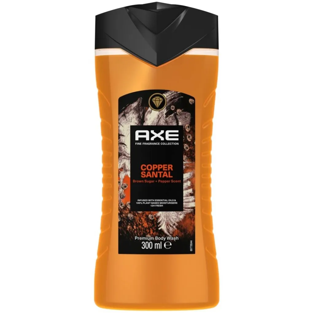 Axe Fine Fragrance Douchegel>Copper Santal Douchegel