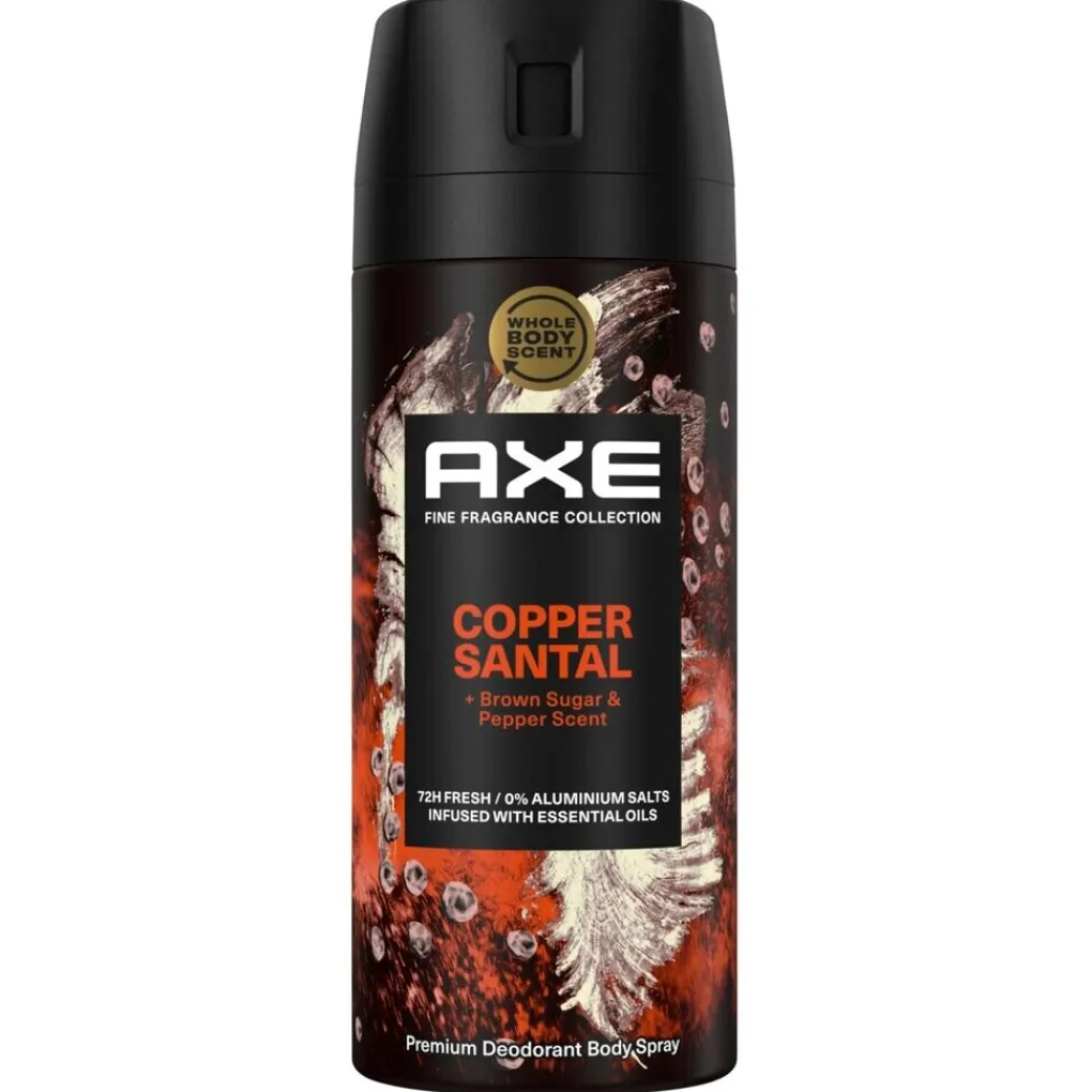 Axe Fine Fragrance Deospray>Copper Santal Deodorant Bodyspray
