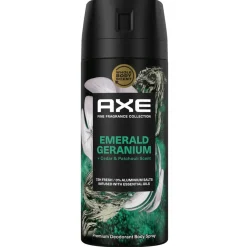 Axe Fine Fragrance Deospray>Emerald Geranium Deodorant & Bodyspray