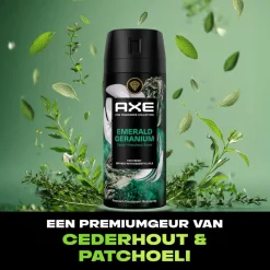 Axe Fine Fragrance Deospray>Emerald Geranium Deodorant & Bodyspray