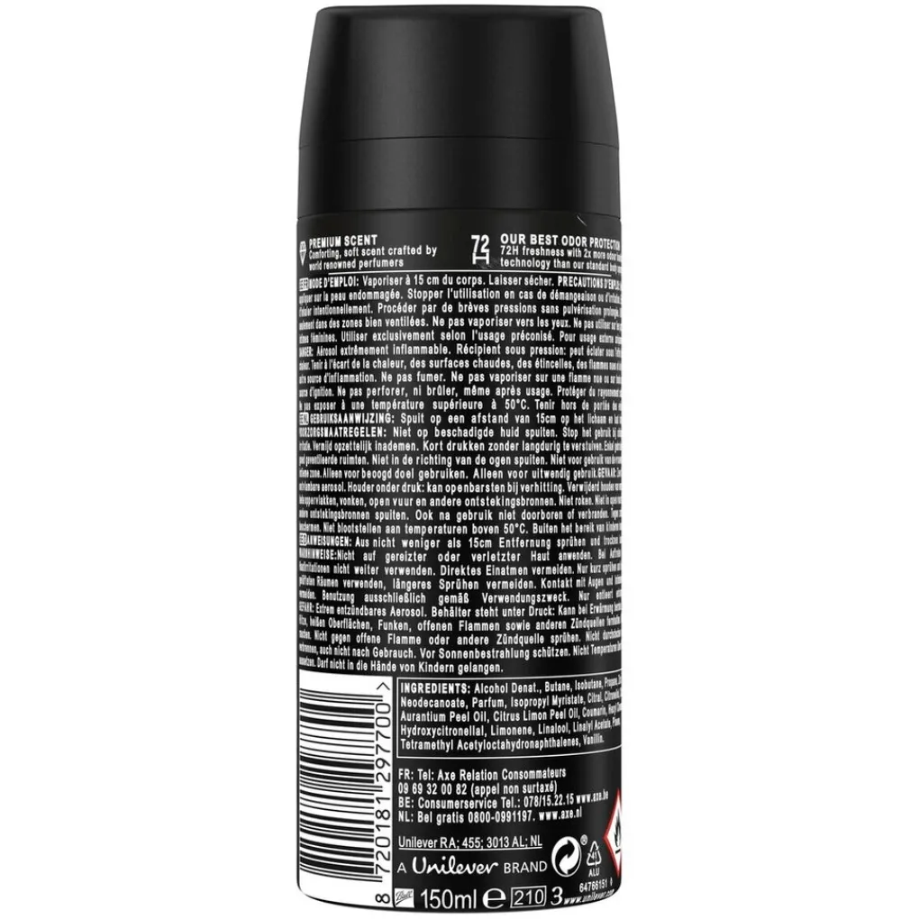Axe Fine Fragrance Deospray>Pure Coconut Deodorant Bodyspray