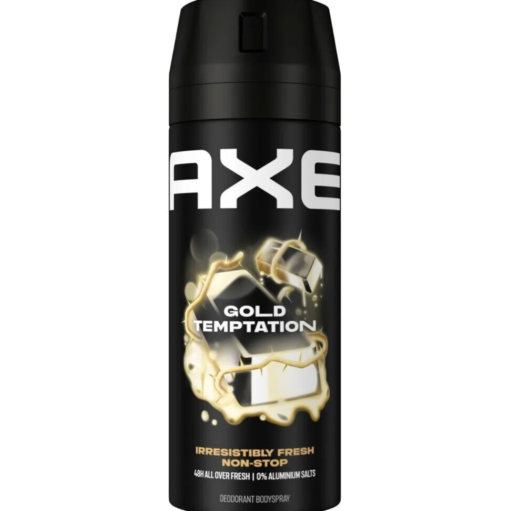 Axe Deospray>Gold Temptation Deodorant & Bodyspray
