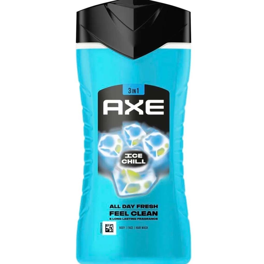 Axe Douchegel>Ice Chill 3-in-1 Douchegel