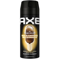 Axe Deospray>Magnum Gold Caramel Billionaire Deodorant Bodyspray