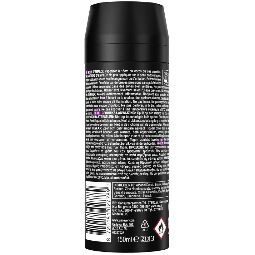 Axe Deospray>Marine Deodorant & Bodyspray
