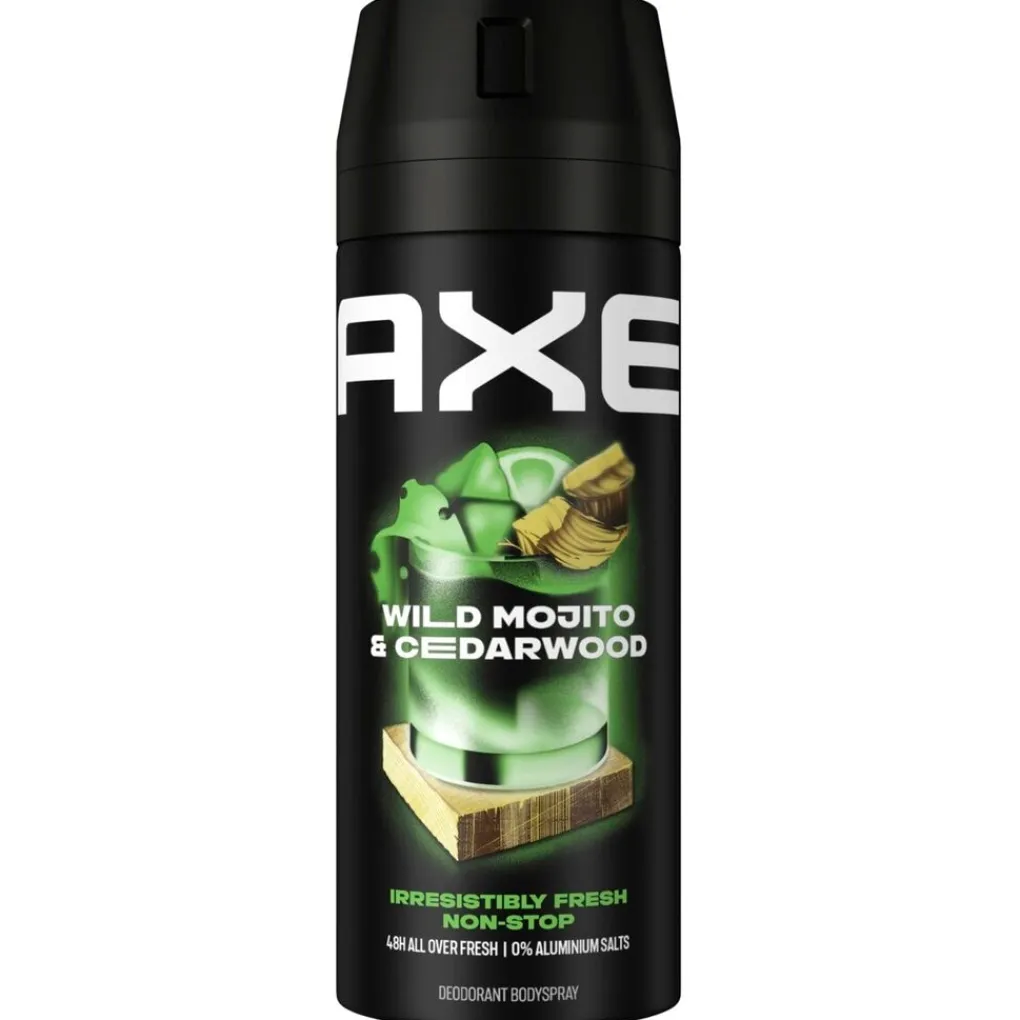 Axe Deospray>Wild Mojito & Cedarwood Deodorant & Bodyspray