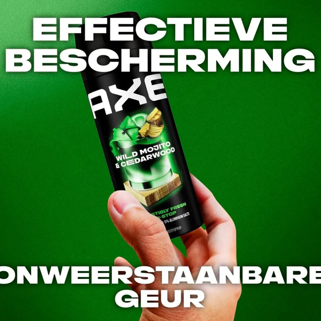 Axe Deospray>Wild Mojito & Cedarwood Deodorant & Bodyspray