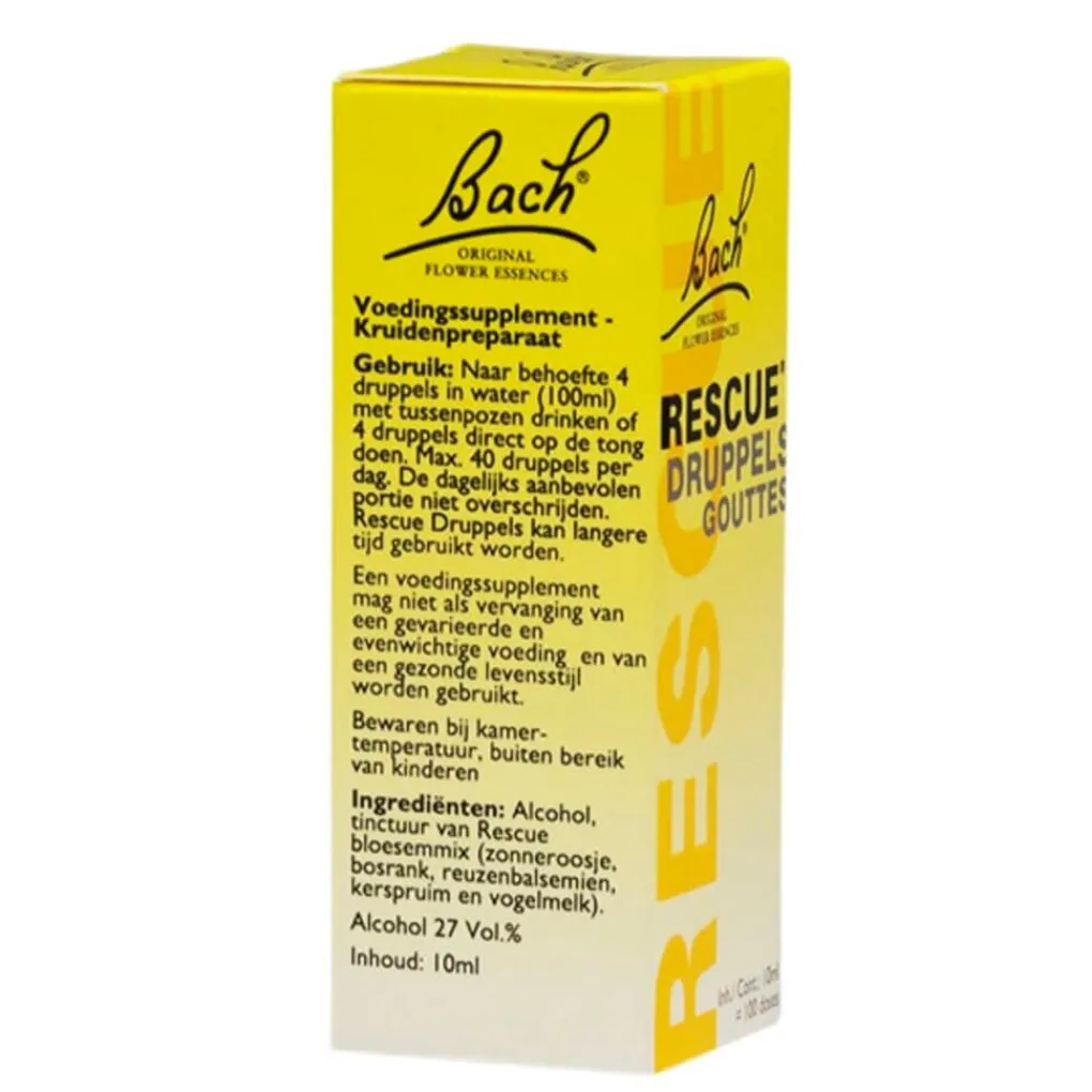 Bach rescue Overige Supplementen>Druppels