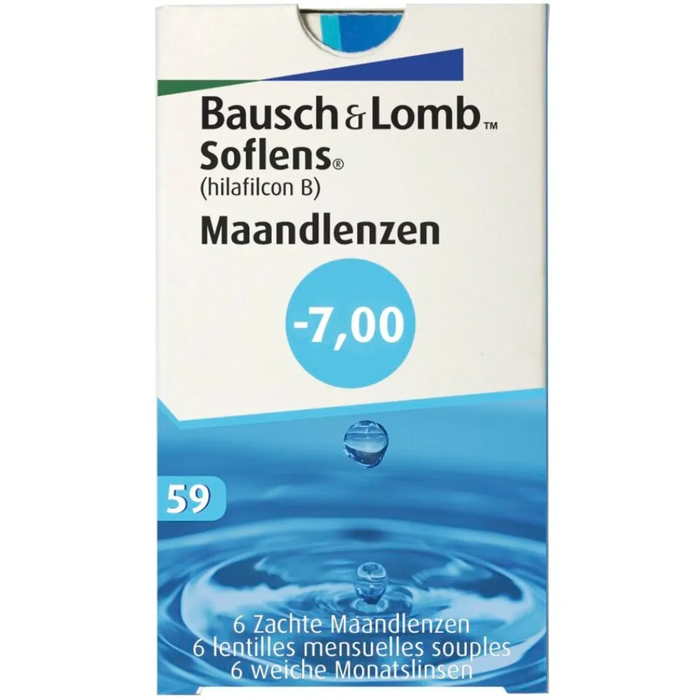 Bausch & Lomb Lenzen>-7.00 Maandlenzen