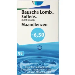 Bausch & Lomb Lenzen>-6.50 Maandlenzen