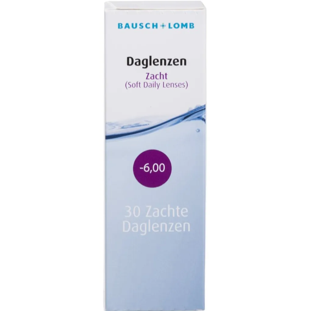 Bausch & Lomb Lenzen>-6.00 Zachte Daglenzen