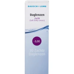 Bausch & Lomb Lenzen>-3.00 Zachte Daglenzen