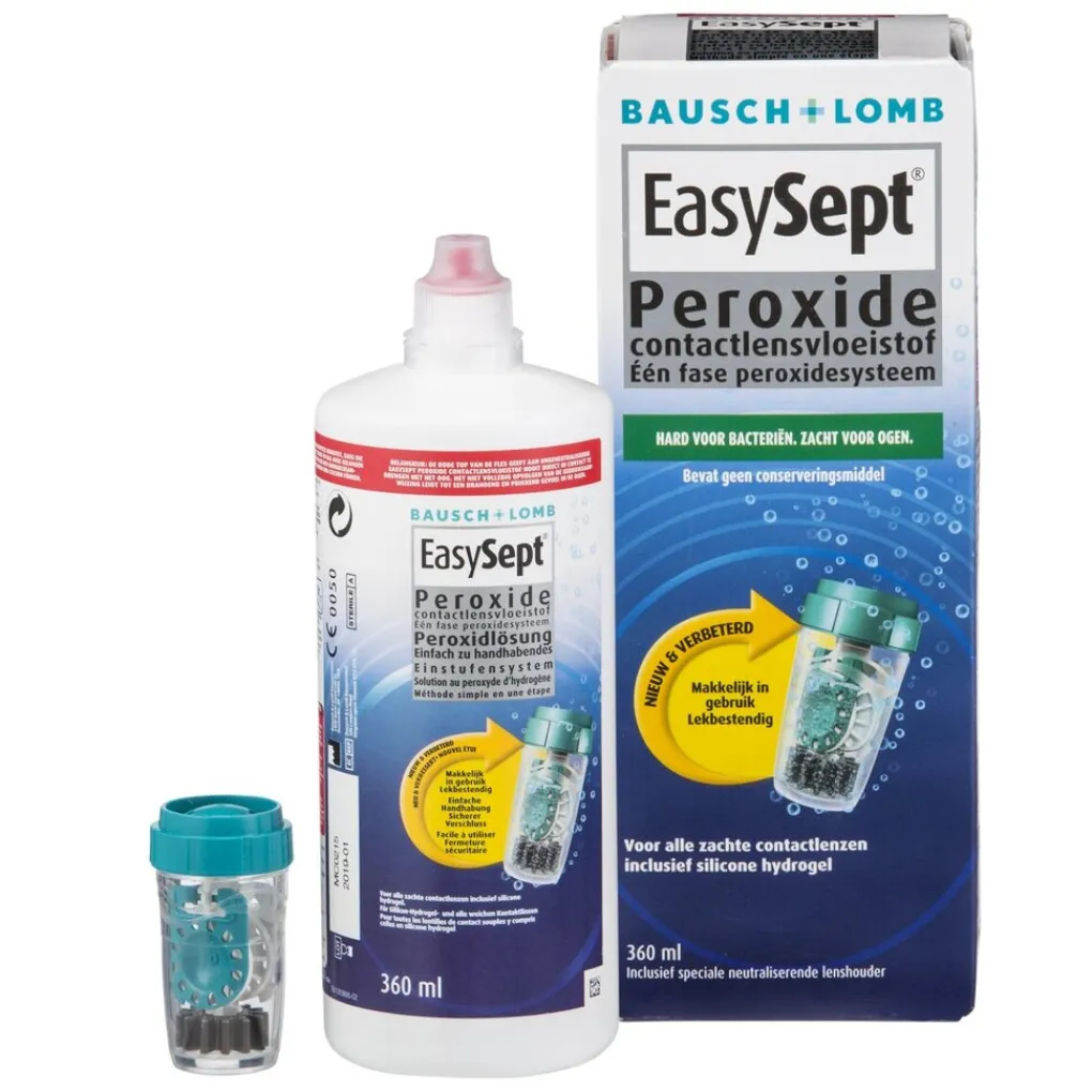Bausch & Lomb Lenzenvloeistof>EasySept Peroxide Lensvloeistof