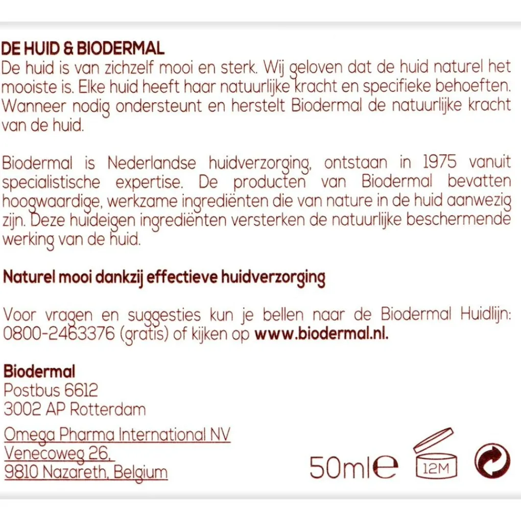 Biodermal Dagcreme>Anti Age 50+ Dagcrème