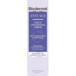 Biodermal Oogcreme>Anti-Age Oog & Lipcountourcrème