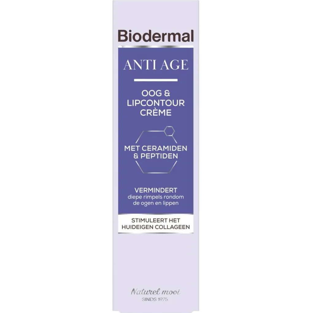 Biodermal Oogcreme>Anti-Age Oog & Lipcountourcrème
