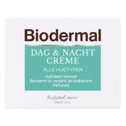 Biodermal Dagcreme|Nachtcreme>Dag & Nachtcrème voor alle Huidtypen