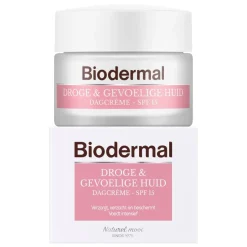 Biodermal Dagcreme>Dagcrème voor de Droge en Gevoelige Huid