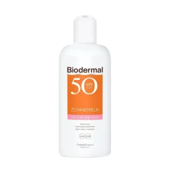 Biodermal Zonnebrand>Gevoelige Huid SPF50 Zonnemelk