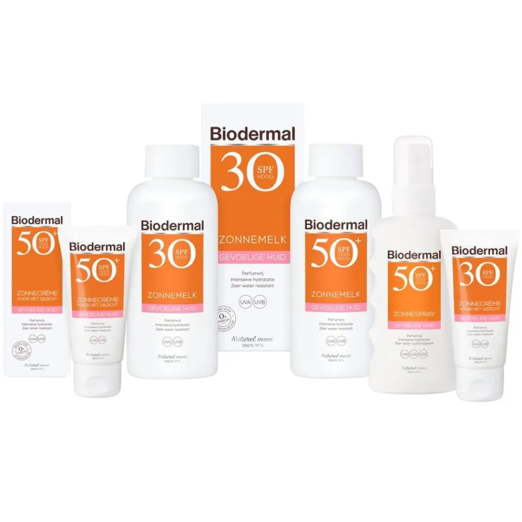 Biodermal Zonnebrand>Gevoelige Huid SPF30 Zonnespray