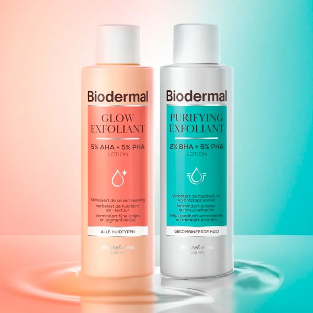 Biodermal Exfoliant|Gezichtsreiniging>Glow Exfoliant 5% AHA + 5% PHA Lotion