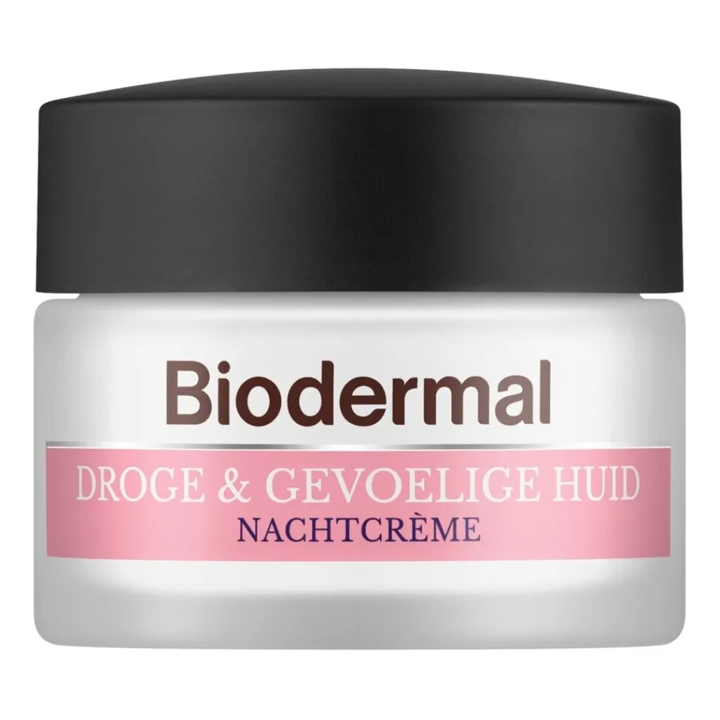 Biodermal Nachtcreme>Nachtcrème voor de Droge en Gevoelige Huid