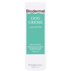 Biodermal Oogcreme>Oogcrème voor alle Huidtypen