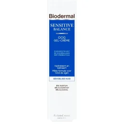 Biodermal Oogcreme>Sensitive Balance Oog Gel-Crème