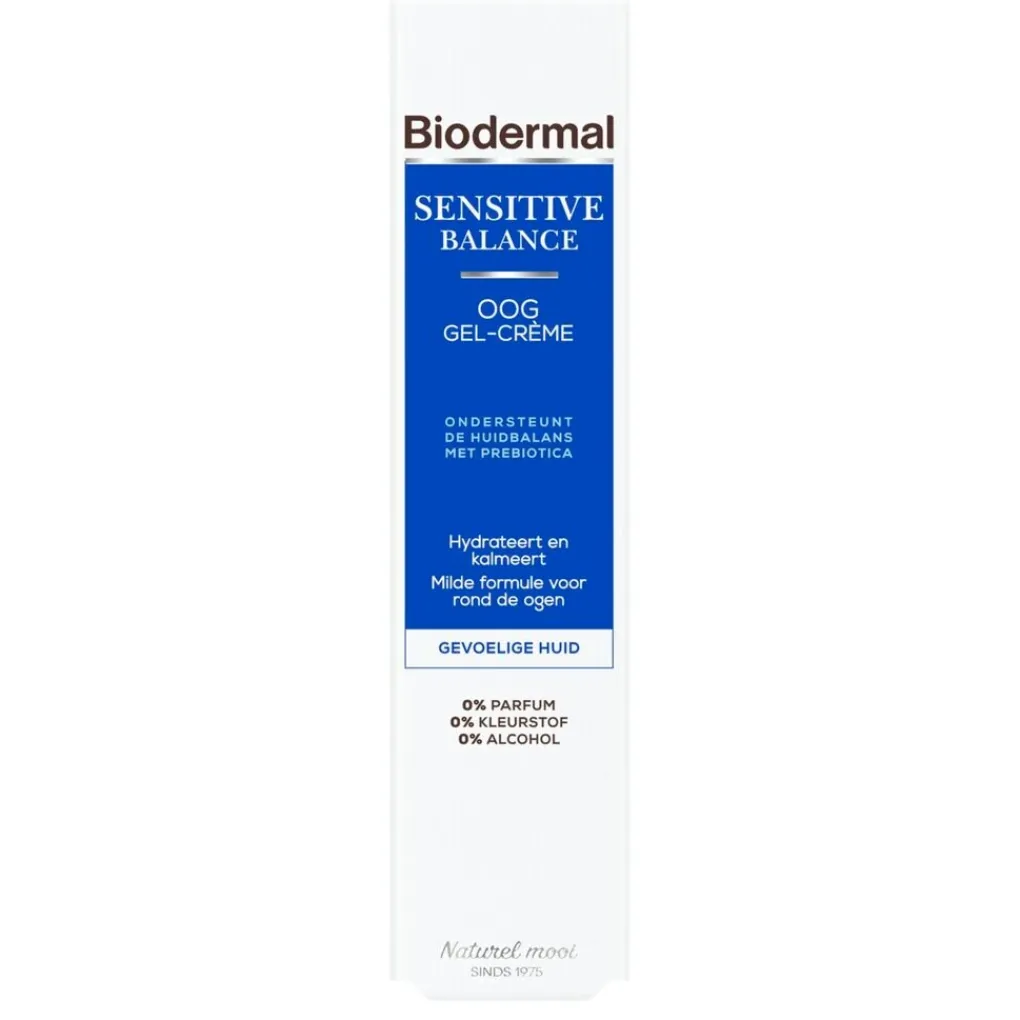 Biodermal Oogcreme>Sensitive Balance Oog Gel-Crème