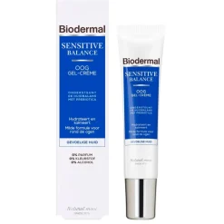 Biodermal Oogcreme>Sensitive Balance Oog Gel-Crème