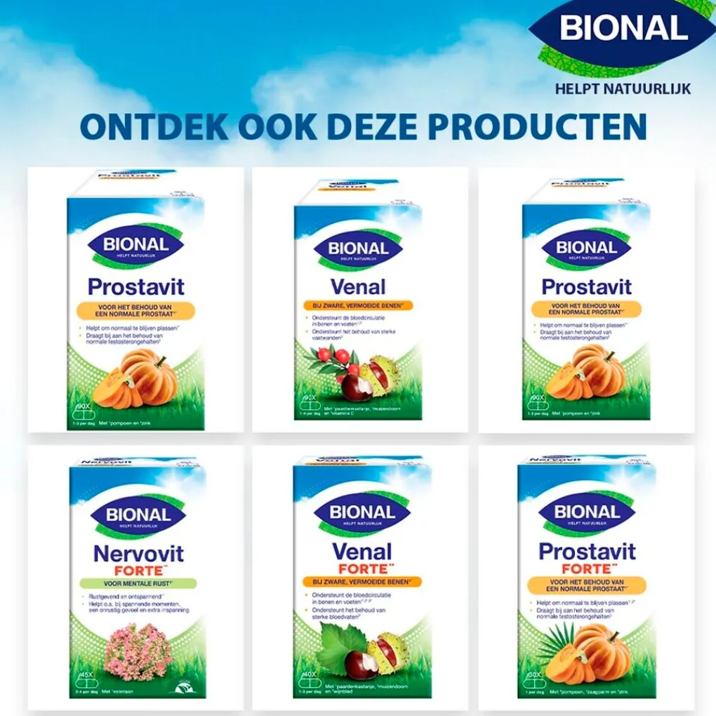 Bional Prostaatsupplementen>Prostavit Forte** Capsules