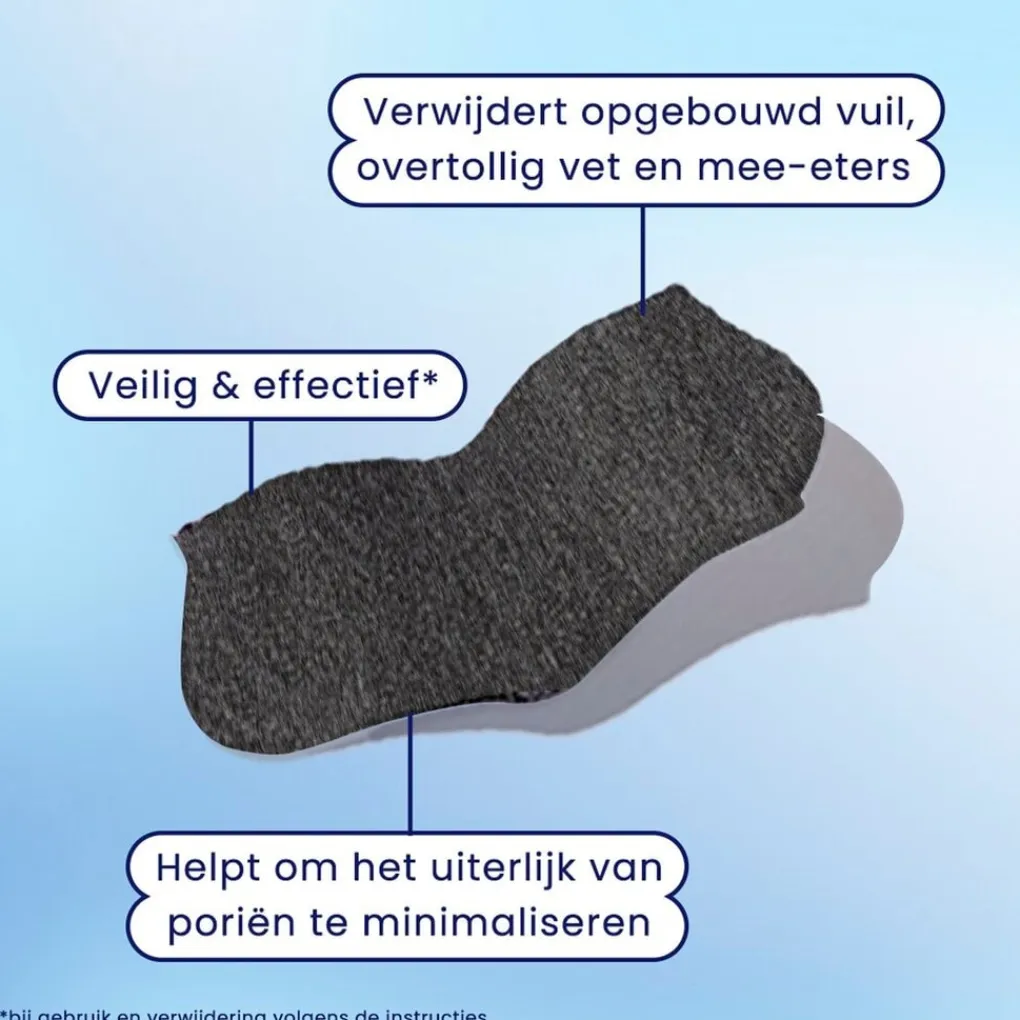 Bioré Gezichtsreiniging>Diep Reinigende Poriestrips met Houtskool