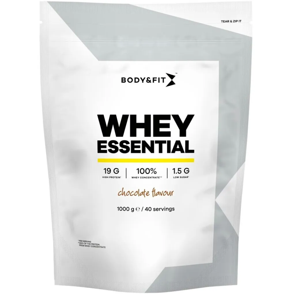 Body & Fit Proteïne (Eiwit) Poeders>Whey Essential Chocolate Eiwitshake
