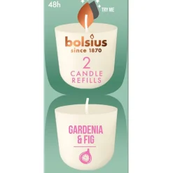 Bolsius Kaarsen>Clean Light Gardenia & Fig Navulling