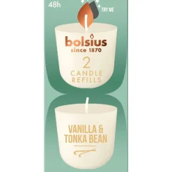 Bolsius Kaarsen>Vanille & Tonkaboon Geurkaars Navulling