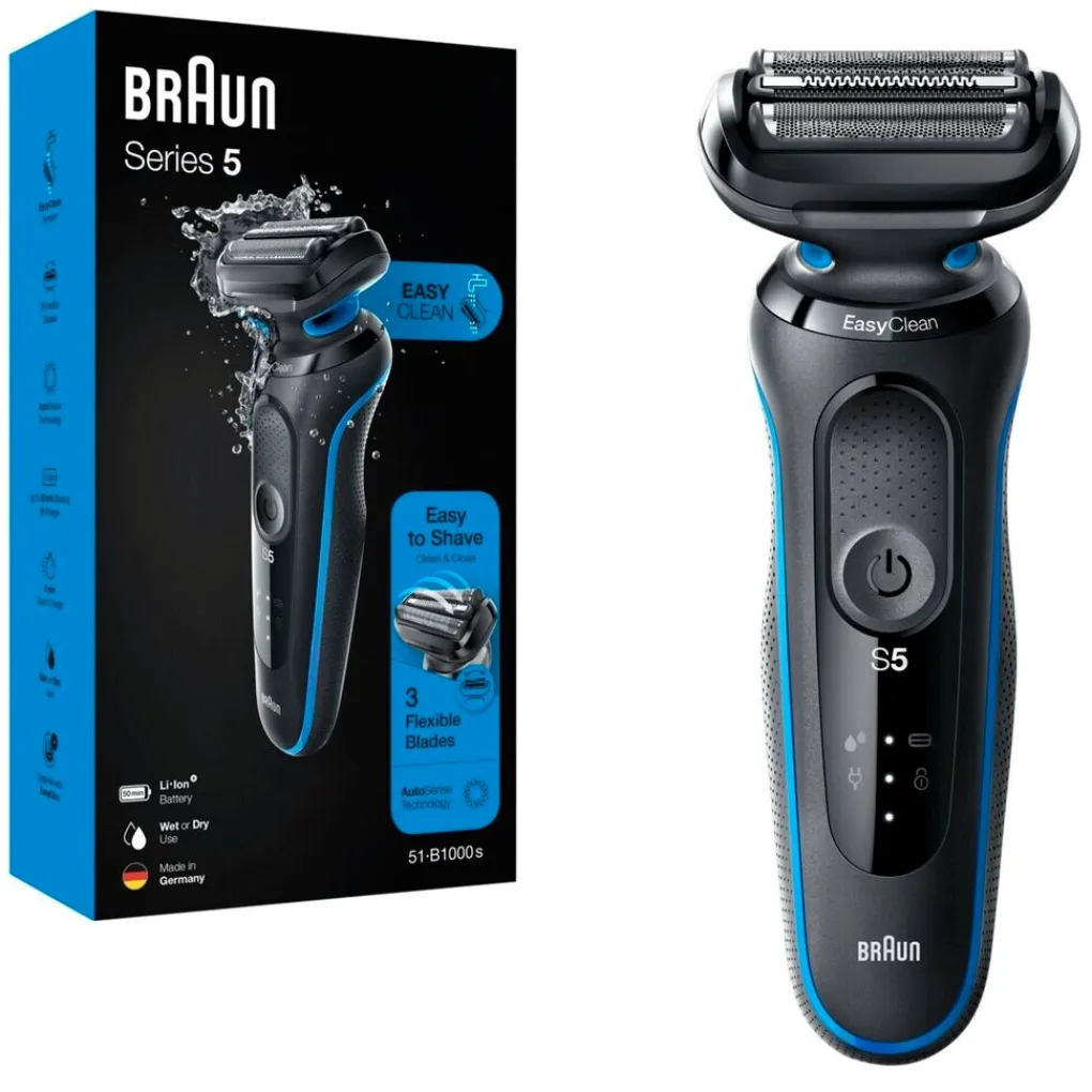 Heren Braun Elektrische Scheerapparaten>Series 5 51-B1000 Scheerapparaat