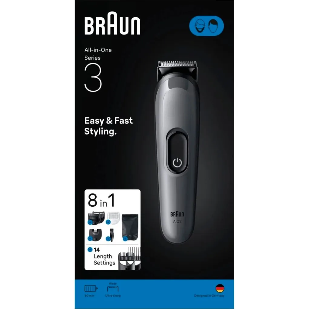 Heren Braun Baardtrimmers>Series 3 MGK3540 8-in-1 Verzorgingsset