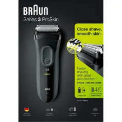 Heren Braun Elektrische Scheerapparaten>Series 3 ProSkin 3000s Scheerapparaat