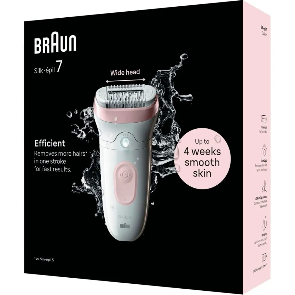 Heren Braun Ipl Lichtontharingsapparaten>Silk-épil 7 Wet & Dry Epilator
