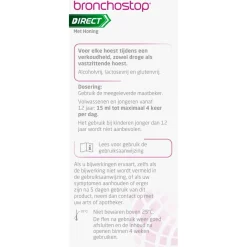 Bronchostop Luchtwegen>Direct met Honing
