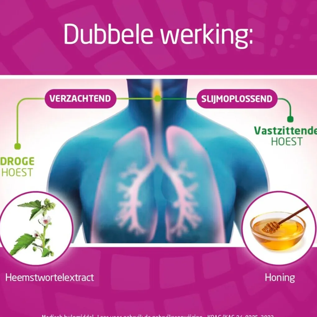 Bronchostop Luchtwegen>Direct met Honing