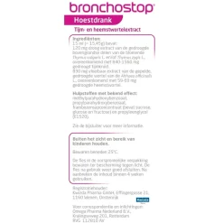 Bronchostop Luchtwegen>Hoestdrank