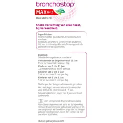 Bronchostop Luchtwegen>Max 8-in-1 Hoestdrank