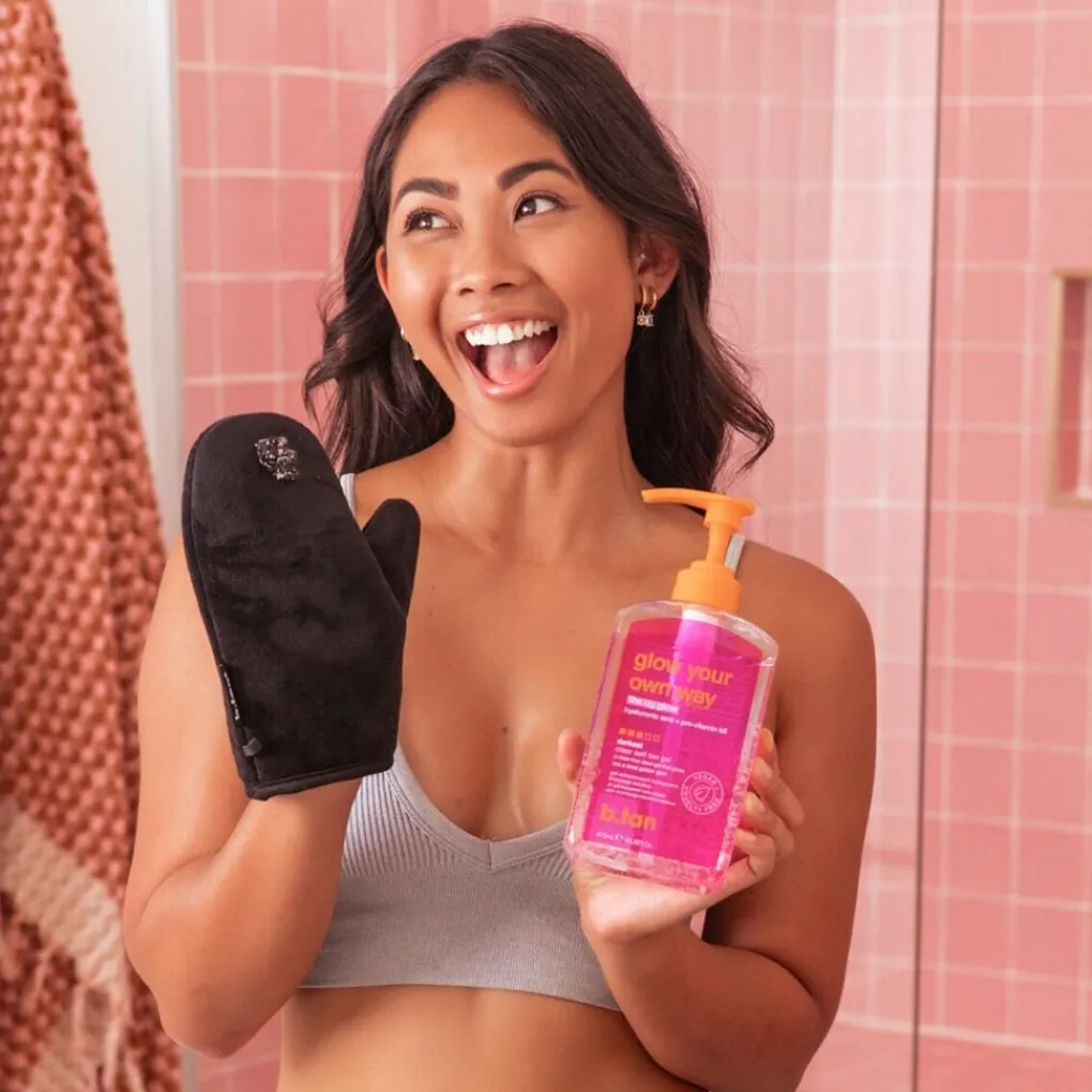 B.TAN Zelfbruiners>Glow Your Own Way The OG Glow Darkest Clear Self Tan Gel