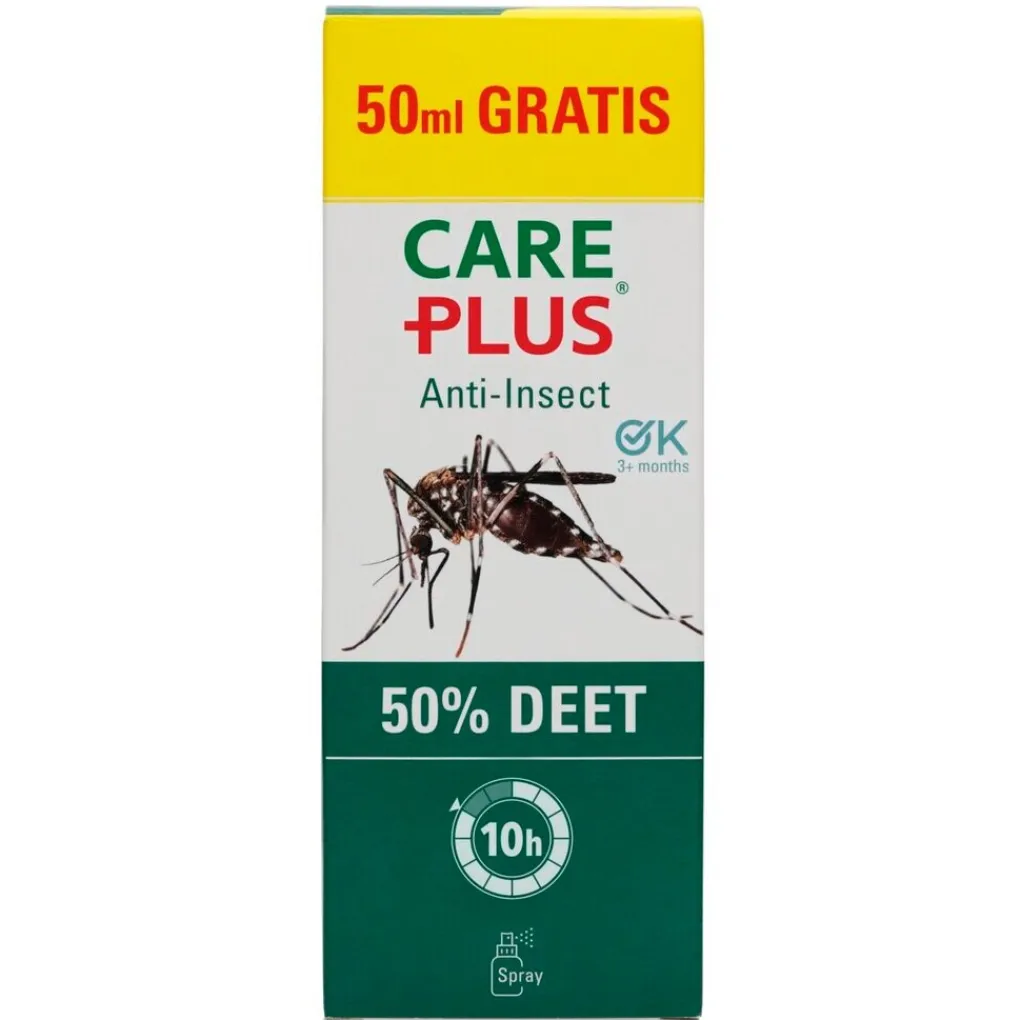 Care Plus Insecten>50% Deet Anti-Insect Spray