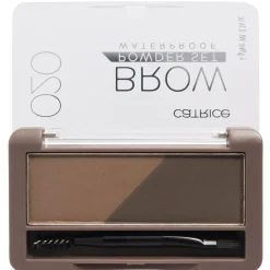 Catrice Wenkbrauw Make-Up>020 Ash Brown Wenkbrauwpoeder Set Waterproof