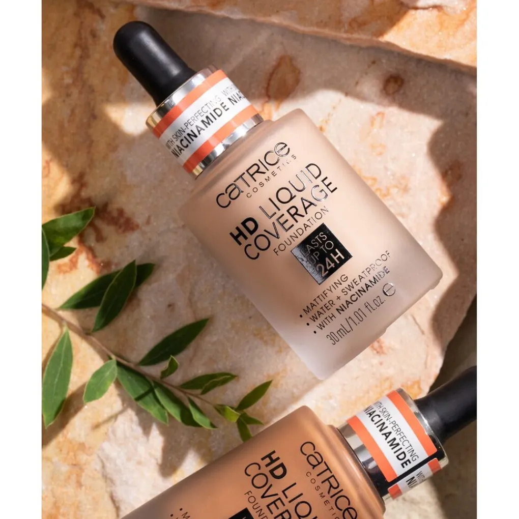 Catrice Foundation>HD 005 Ivory Beige Liquid Coverage Foundation