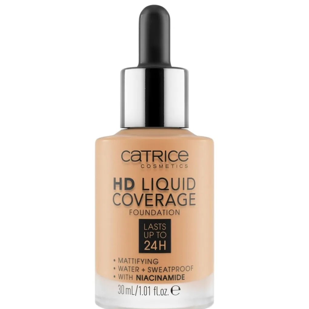 Catrice Foundation>HD 34 Medium Beige Liquid Coverage Foundation