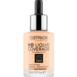 Catrice Foundation>HD 002 Porcelain Beige Liquid Coverage Foundation